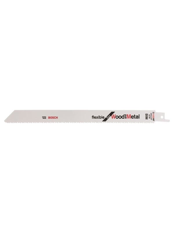 Bosch Säbelsägeblatt Pro S 1122 HF Flexible for Wood and Metal 2 Stück