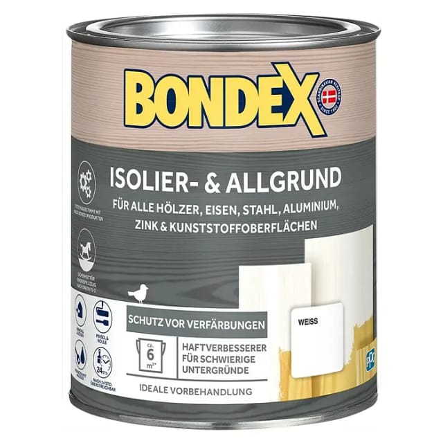 Bondex Isolier- und Allgrund seidenglänzend 750ml