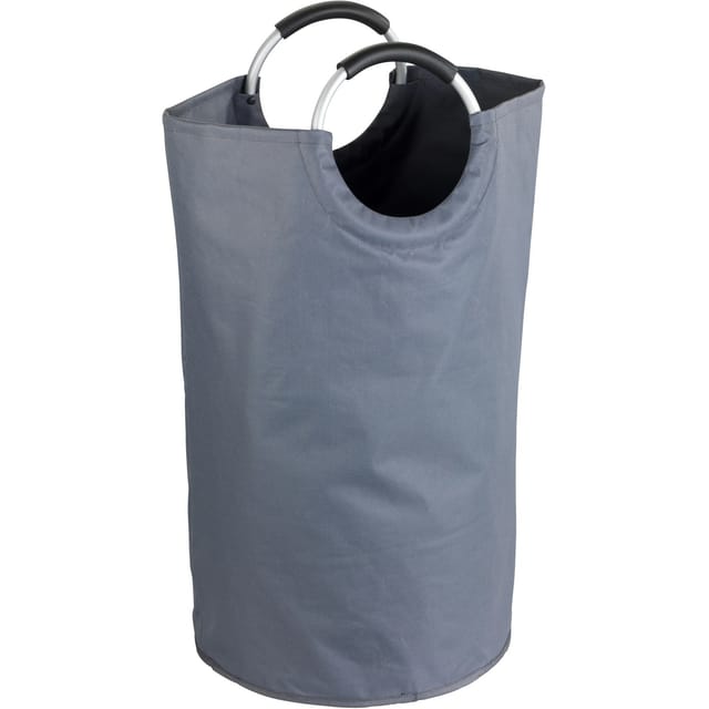 Wenko Wäschesammler Jumbo 69, Anthrazit 72 cm x 38 cm x 38 cm