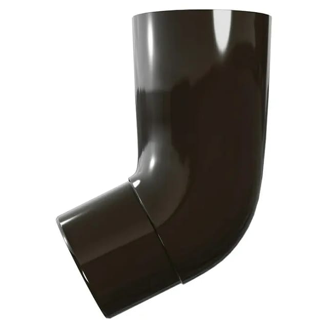 Marley Fallrohr-Bogen 67 Grad DN 75 Braun