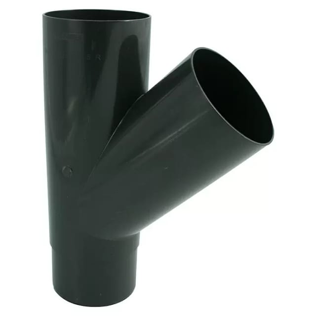 Marley Rohrabzweig 45 Grad DN 75/75 Anthrazit