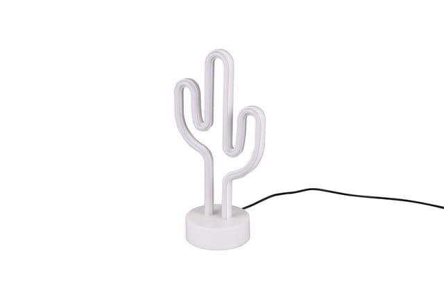 Reality LED Tischleuchte Cactus 29,6 cm x 14,3 cm x 8,5 cm Weiß