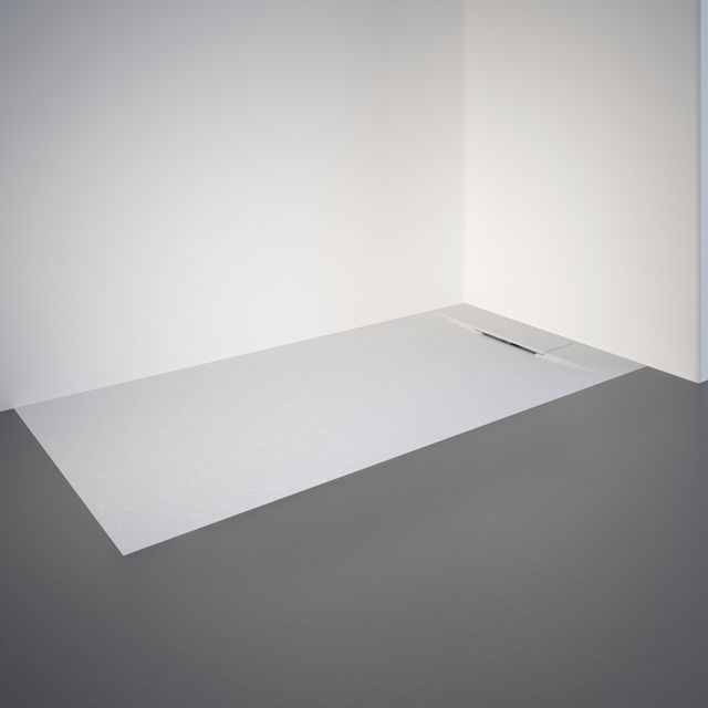 Schulte Duschwanne ExpressPlus Extraflach DWM-Tec Rechteck 160 cm x 70 cm Weiß