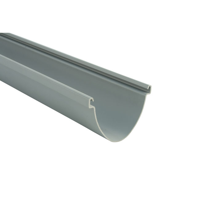 Marley Duplex-Dachrinne RG 80 Grau 2 m