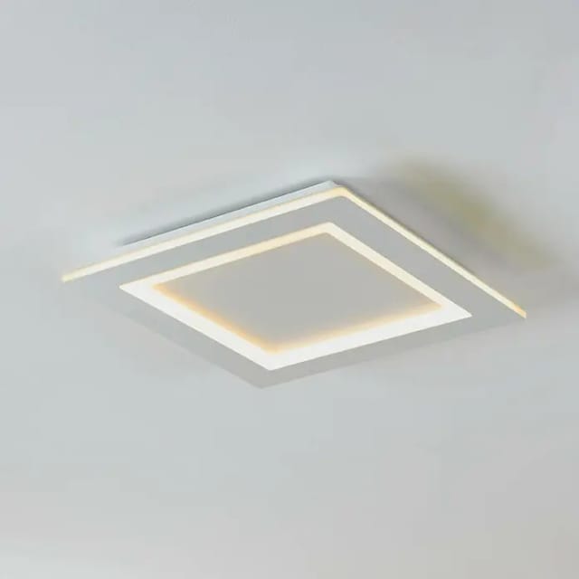 Eglo LED-Deckenleuchte Padrogiano-Z RGB 45 cm x 45 cm Weiß