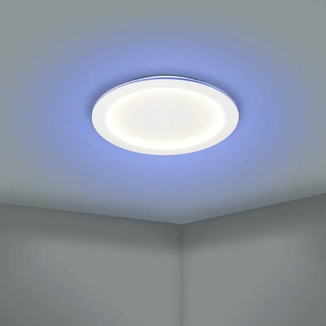 Eglo LED-Deckenleuchte Padrogiano-Z Weiß CCT-RGB 59,5 cm