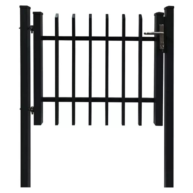 Dekor-Einzeltor Porto zum Einbetonieren 120 cm x 100 cm Anthrazit