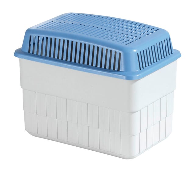 Wenko Feuchtigkeitskiller Raumentfeuchter Grau-Blau 2 kg Set