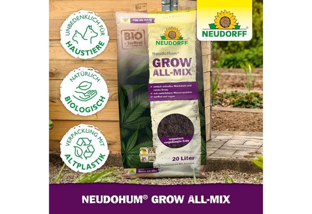 Neudorff Pflanzerde Neudohum Grow All-Mix 20,