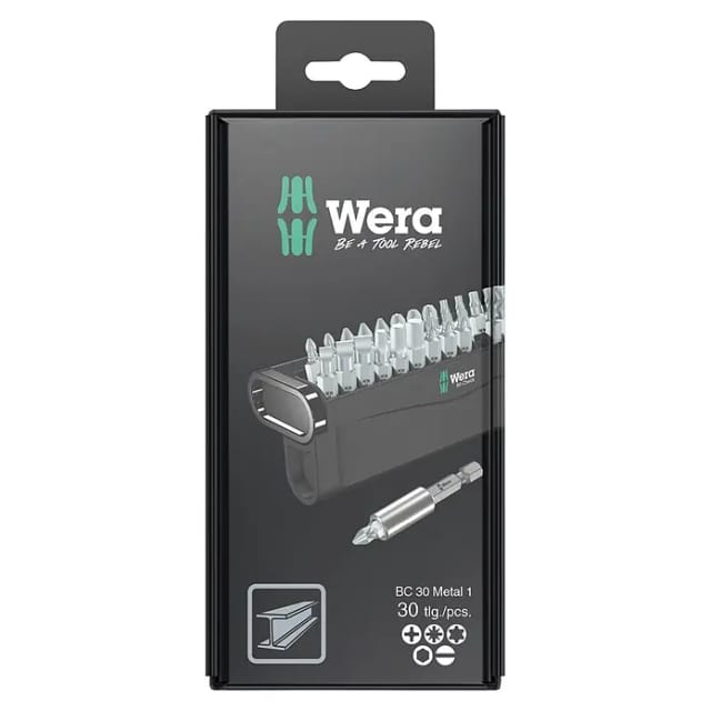 Wera Bitset Check Metall 30-teilig
