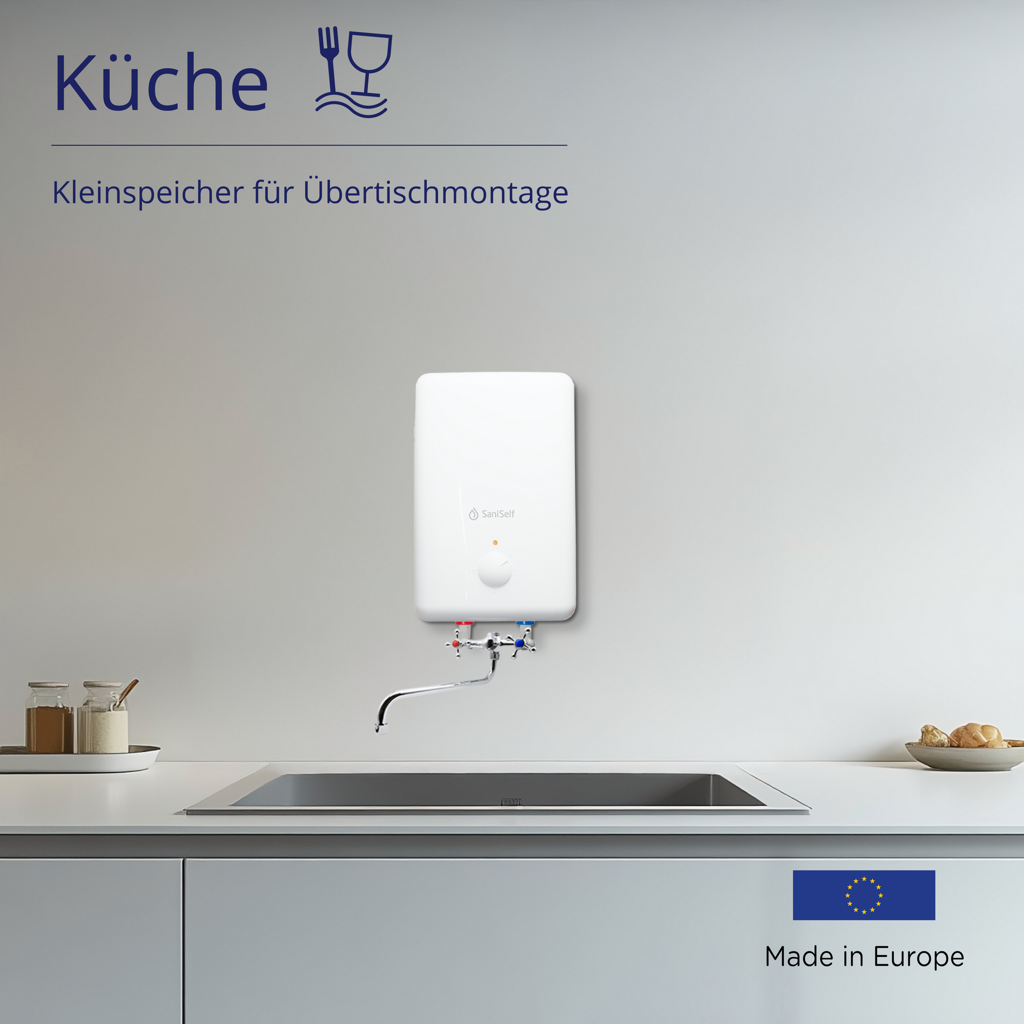 SaniSelf Kleinspeicher OTS-5 Basis Obertisch 5, Bild 2