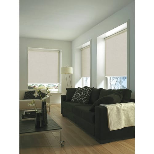 Gardinia Seitenzug-Rollo Lichtdurchlässig Silvalin 82 cm x 230 cm Natur