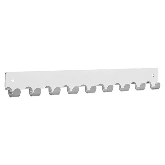 Siro Hakenleiste 1603 Metall Chrom Glänzend Länge 366 mm 9 Haken