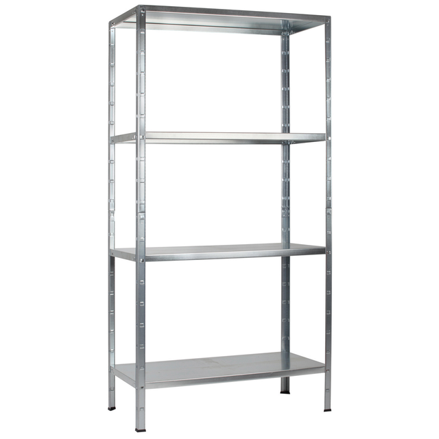 Schulte Steck-Grundregal Verzinkt 180 cm x 120 cm x 35 cm