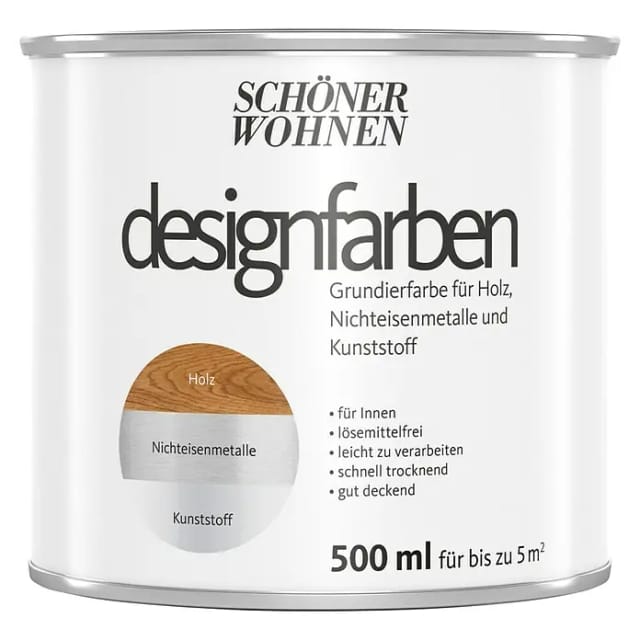 SCHÖNER WOHNEN Designfarben Grundierfarbe 500 ml