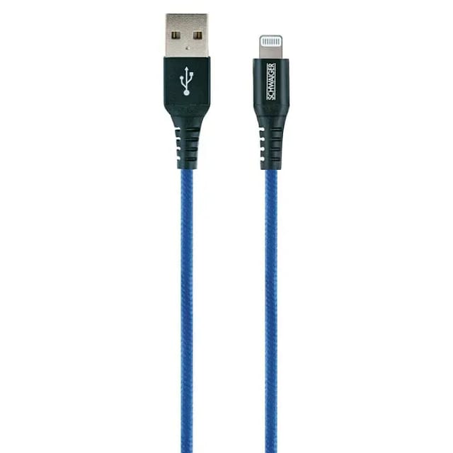 Apple® Lightning Sync & Ladekabel Königsblau 1,2 m