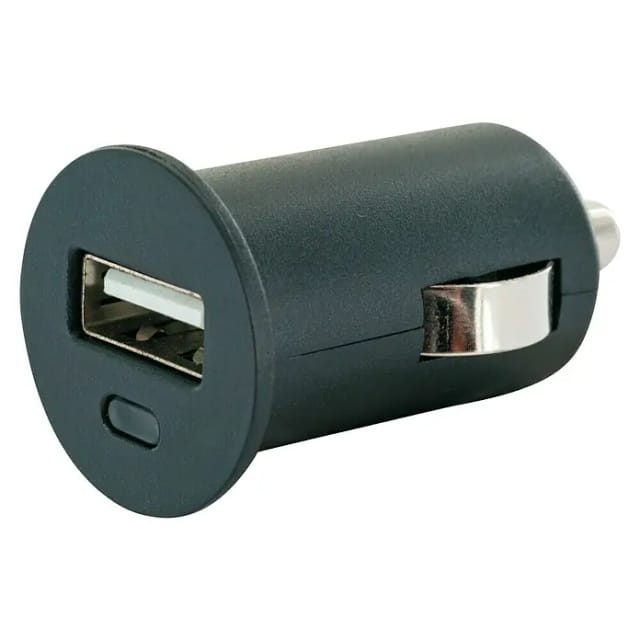 Schwaiger KFZ-Ladegerät Schwarz 1x USB, 2.4A