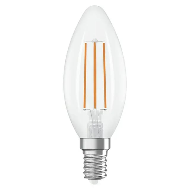 Osram Leuchtmittel E14 Kerzenform 2.700 K 470,m 2,2 W
