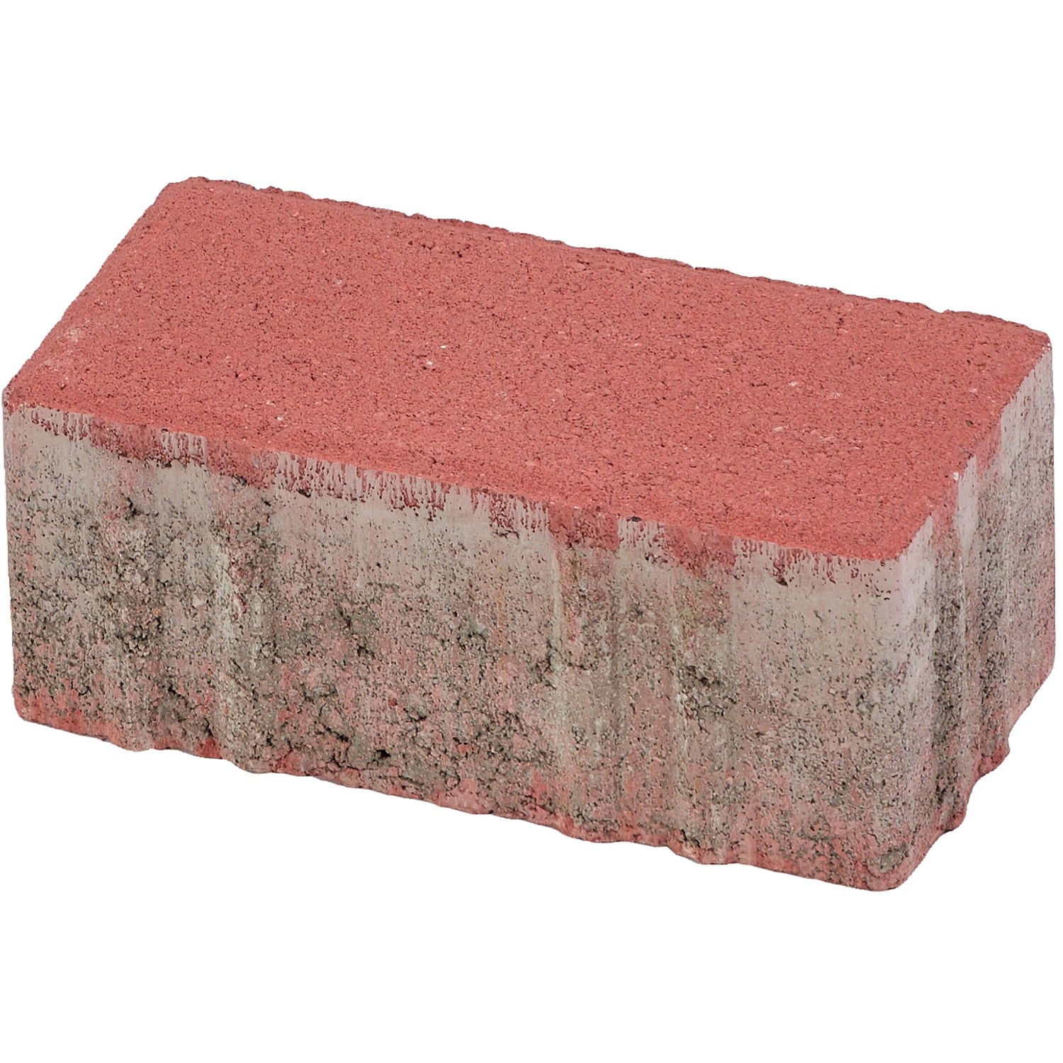 Rechteck-Pflaster Beton Rot 20 cm x 10 cm x 8 cm