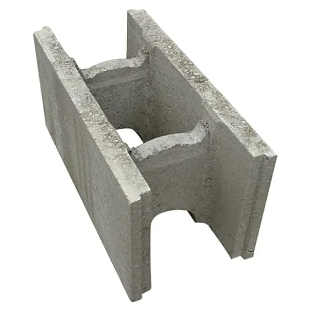 Schalungsstein Mauerstein Grau 50 cm x 25 cm x 24 cm