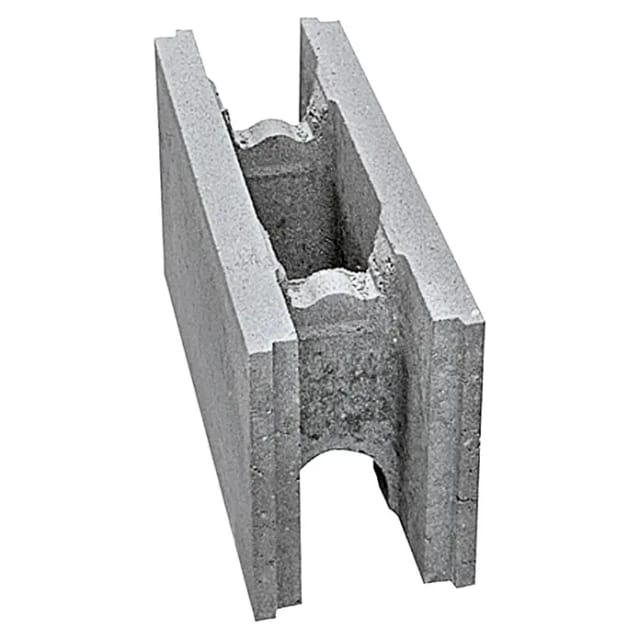 Schalungsstein Mauerstein Grau 50 cm x 25 cm x 17,5 cm