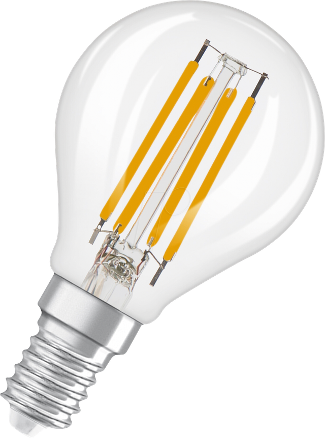 Osram LED-Leuchtmittel E14 Tropfenform 3,4 W 470,m Dimmbar Klar 8 cm x 4,5 cm