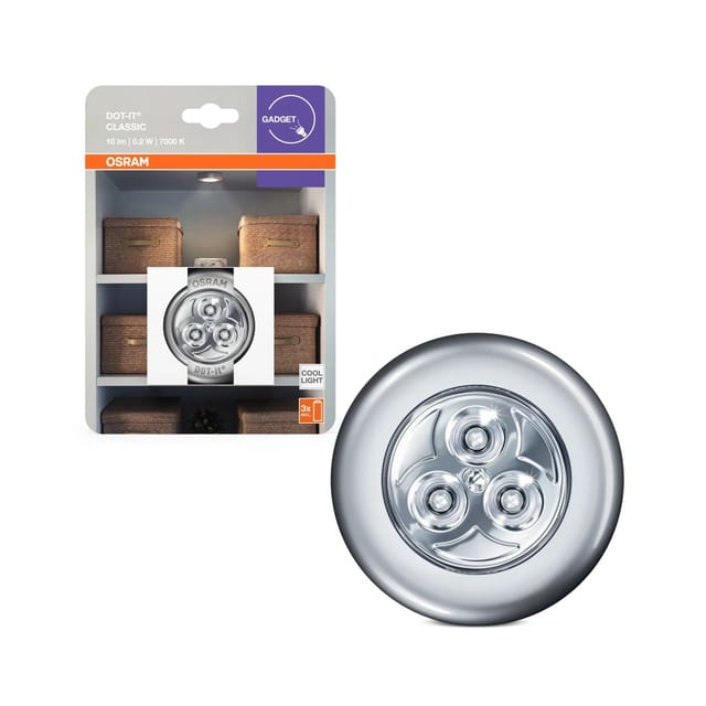 Osram LED-Lampe Kleine Helfer DOT-it Classic 0,23 W 7.000 K 2,2 cm x Ø 6,8 cm