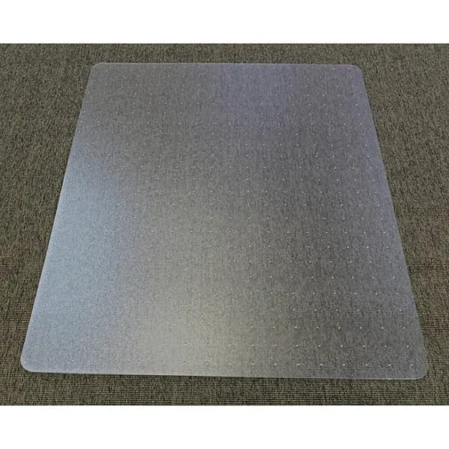 Bodenschutzmatte mit Noppen 74 cm x 120 cm Transparent