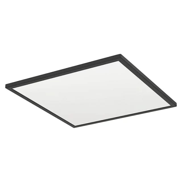 Eglo LED-Deckenleuchte Rovito 3 cm x Ø 50 cm Schwarz