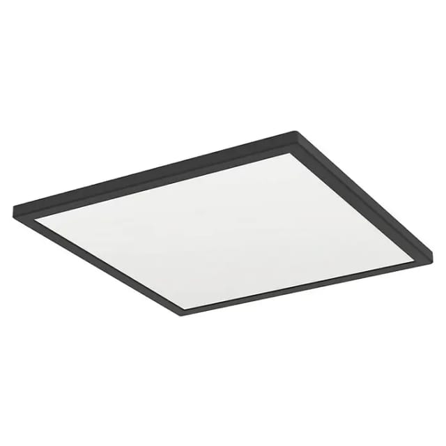 Eglo LED-Deckenleuchte Rovito 3 cm x Ø 39 cm Schwarz