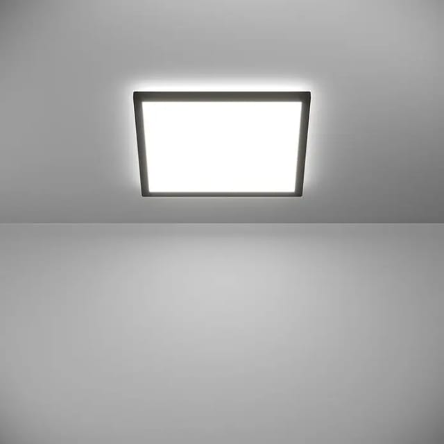 Eglo LED-Deckenleuchte Rovito-R 3 cm x Ø 39 cm Schwarz
