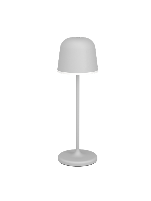 Eglo LED-Tischleuchte Mannera mit Touch 34 cm x Ø 11 cm Grau