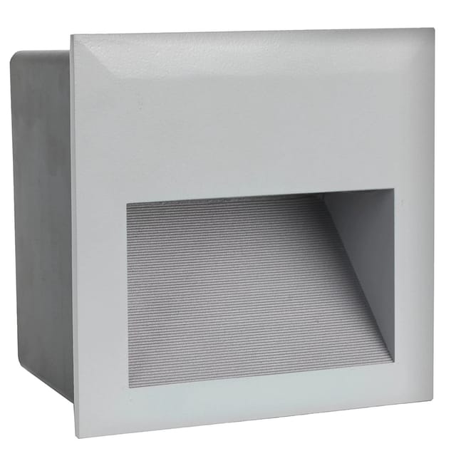 Eglo LED-Wandeinbauleuchte Zimba-LED 0,5 cm x 14 cm Silber