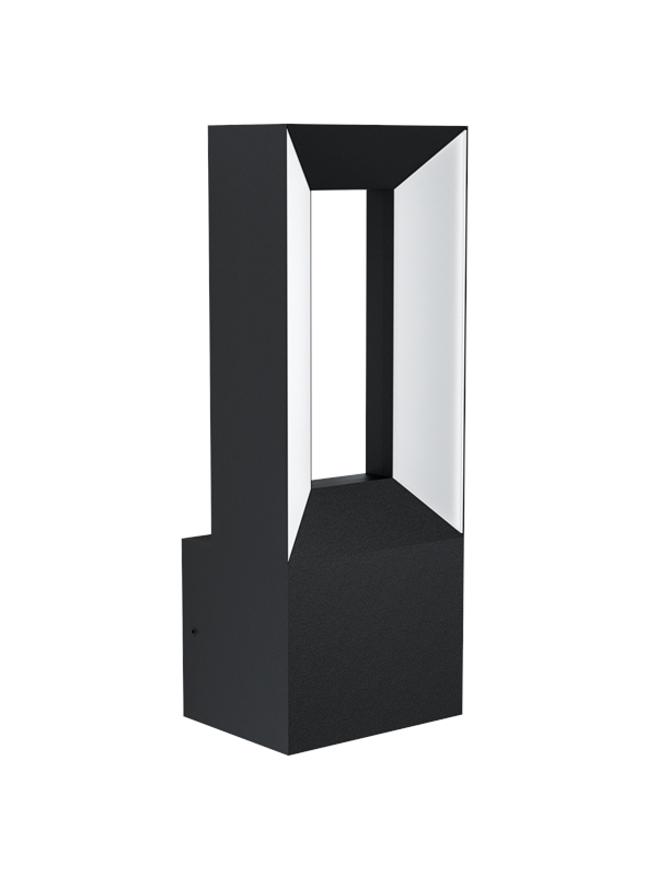 Eglo LED Außen-Wandleuchte Riforano 29 cm x 11 cm Schwarz