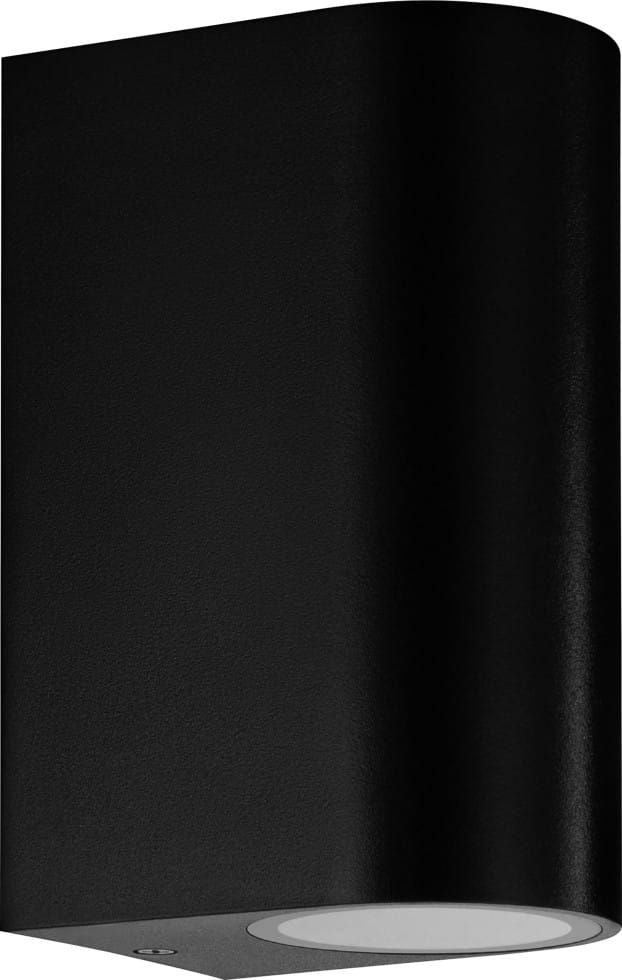 Eglo Wandleuchte Scogliera-E 2-flammig 14 cm x 7 cm Schwarz