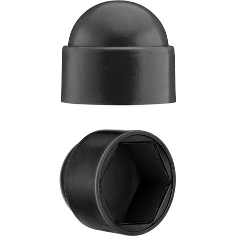 M10-mutternkappen Für 17-mm-schlüssel – 100 Stück – Uv-beständiger Kunststoff – Korrosions- Und Rostschutz