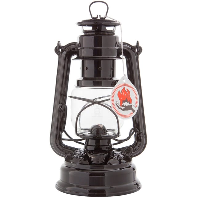 Feuerhand Sturmlaterne Baby Special Schwarz