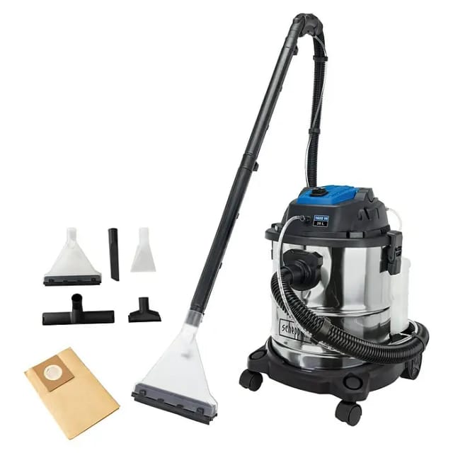 Scheppach Sprüh- und Waschsauger SprayVac 20 mit 5 Funktionen 1600 W