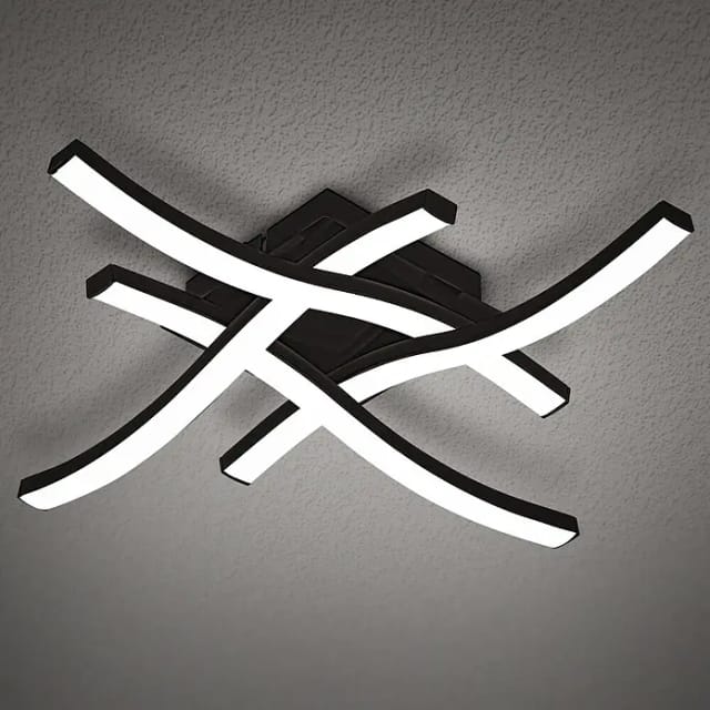 Eglo LED-Wandleuchte Cabezas-E 3.000 K 7,5 cm x 40 cm Schwarz