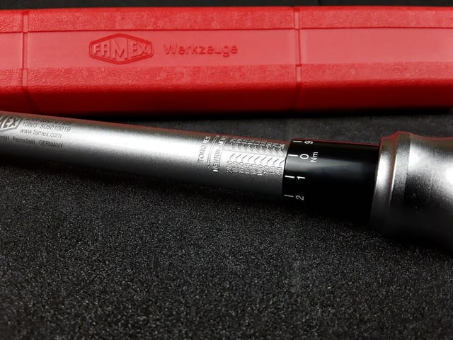 Famex Drehmomentschlüssel-Set 10865-3N mit 12,5 mm (1/2 Zoll)-Antrieb