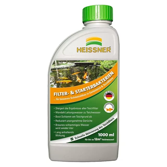 Heissner Teichpflege Filter- & Start-Bakterien 1000 ml
