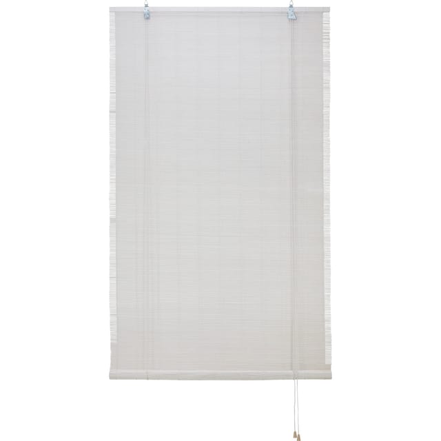 Rollo Bamboo Roll Up Weiß 140 cm x 160 cm