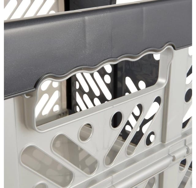 Klappbox mit Softgriff Silber-Anthrazit 45,
