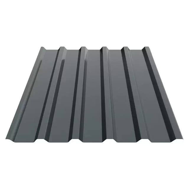 Smart Cover Solution Trapezblech TR35 Stahl 200 x 103,5 x 0,05 cm Anthrazit-Grau