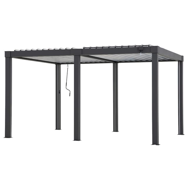 Sunjoy Multi-Pergola Matterhorn 306 cm x 406 cm Anthrazit