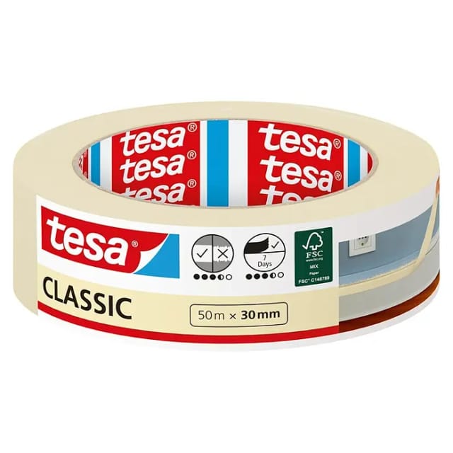 Tesa Malerband Classic 50 m x 30 mm
