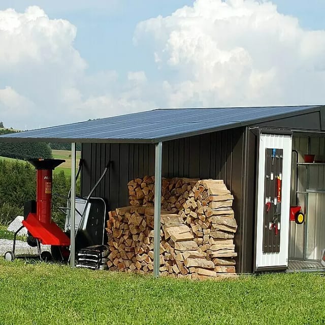 Biohort Seitendach für GH Europa Größe 4/5 Dunkelgrün