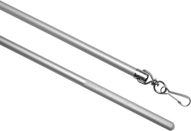 Gardinia Schleuderstab Aluminium Weiß 100 cm