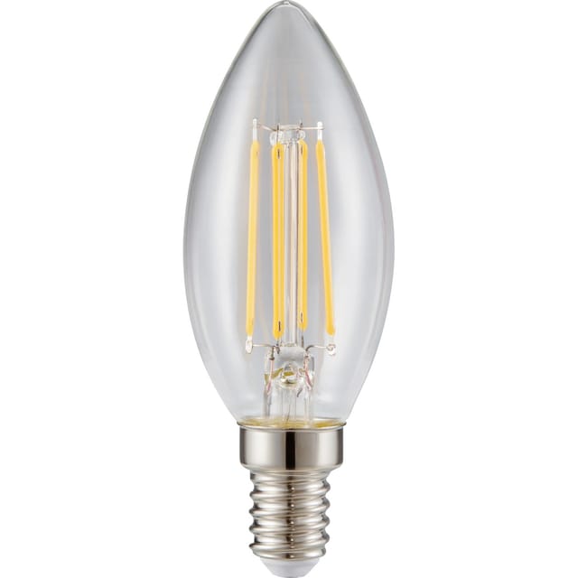 LED-Leuchtmittel E14 4,2 W Extrawarm 470,m EEK: E Höhe: 9,7 cm