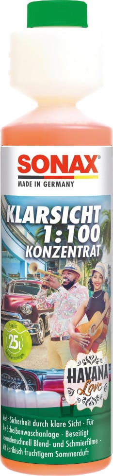 Sonax Klarsicht Konzentrat Havana Love 250 ml